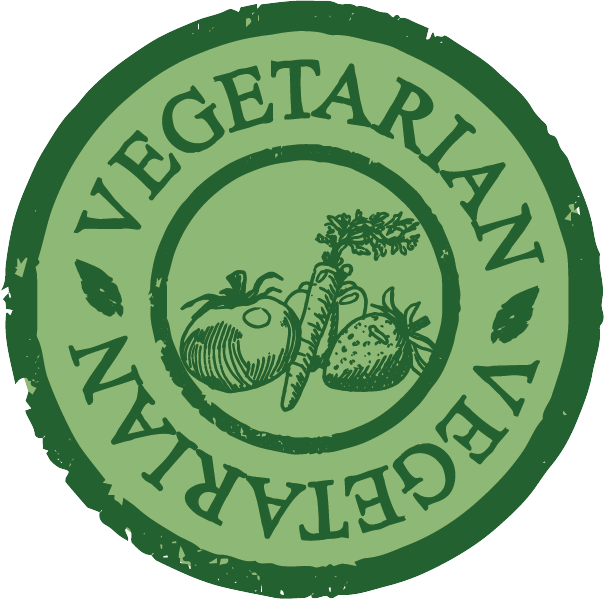 Vegetarian Stamp