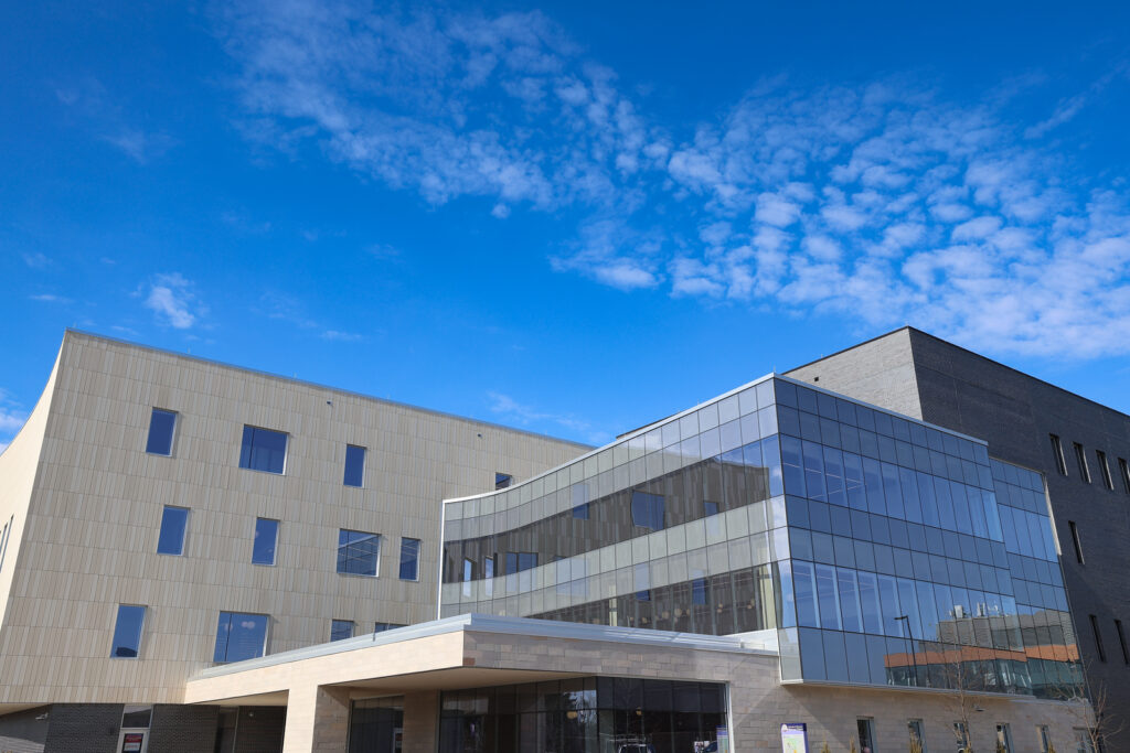 Outside of the Library and Student Resource Center
