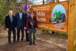 Land donation broadens legacy of retired soil science professor
