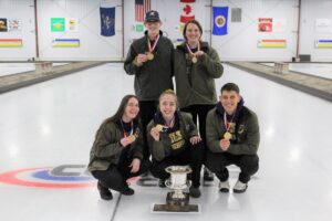 UW-Stevens Point students capture 'spirit of curling' at national championship