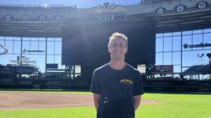 UW-Stevens Point graduate student helping to keep Milwaukee Brewers in the game