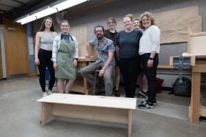 UWSP students create functional furniture for local school 