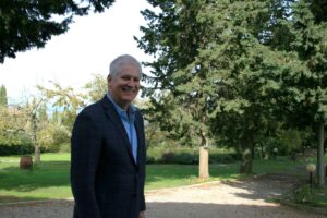 Health sciences and wellness professor helping business leaders to reset and reconnect