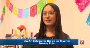 WSAW: UW-Stevens Point students celebrate Dia de los Muertos