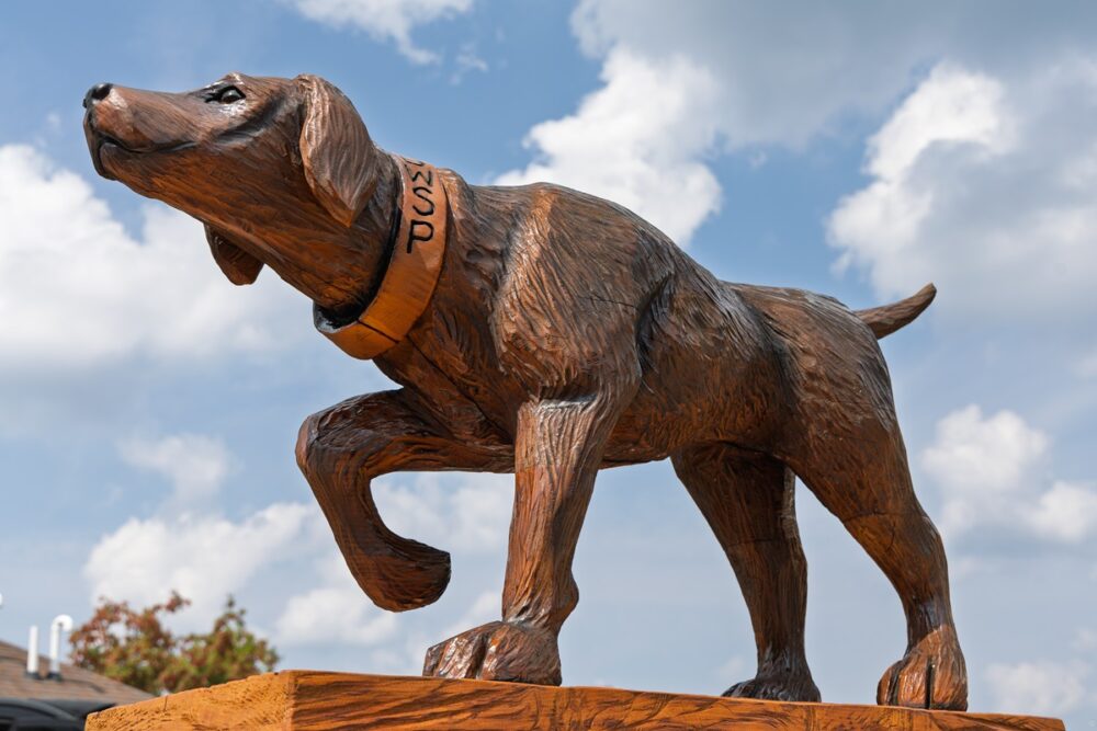 The carving is dedicated to the incoming class of 2025.