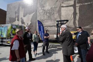 Governor Tony Evers visits UW-Stevens Point to highlight Wisconsin Forestry Center’s role in workforce development