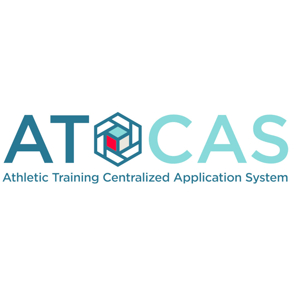 ATCAS logo with the text ‘Athletic Training Centralized Application System’.