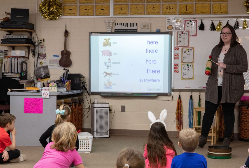 UWSP Music Education student teaching.