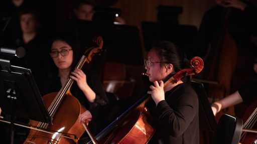 UWSP Orchestra Students