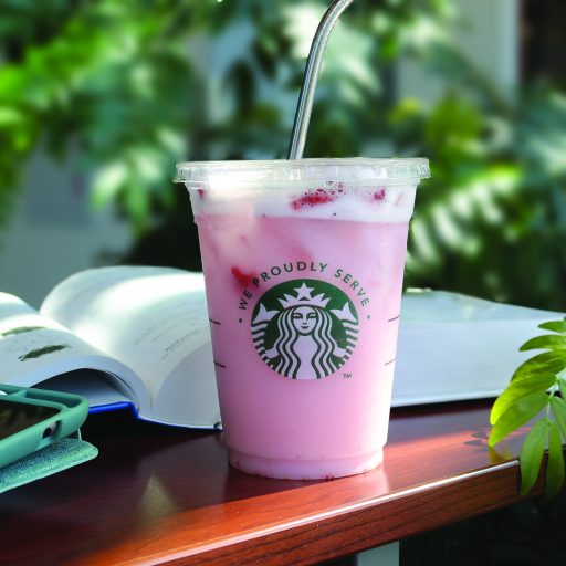 UWSP Common Ground Cafe Starbucks Pink Drink