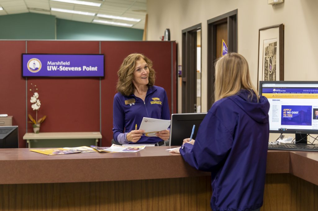 Executive director and student at the Marshfield Solution Center