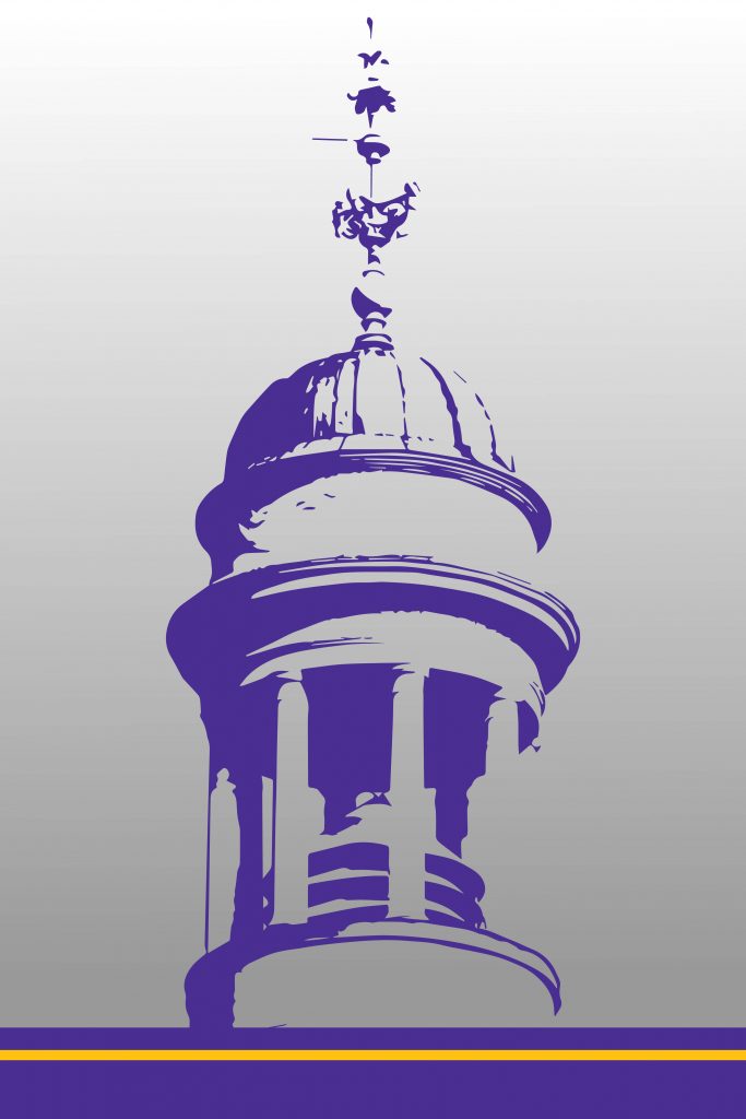 UWSP cupola graphic