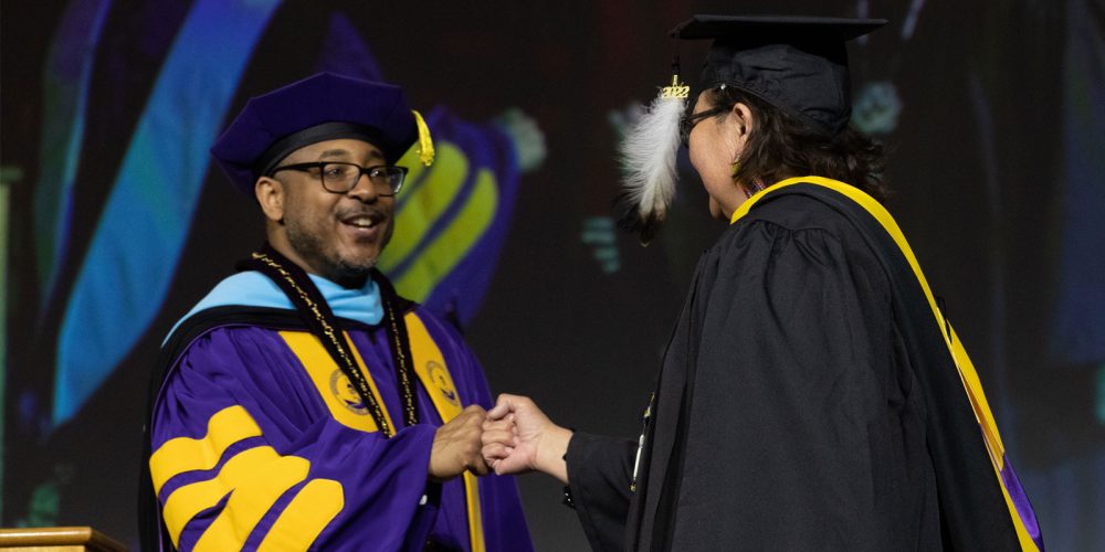 Community and Organization Leadership Commencement with Chancellor Gibson