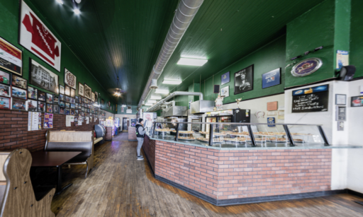 Inside Politos, a pizza shop in downtown Stevens Point