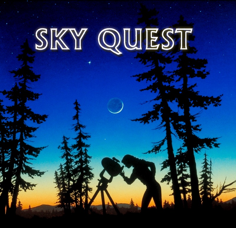 Logo for Sky Quest planetarium show