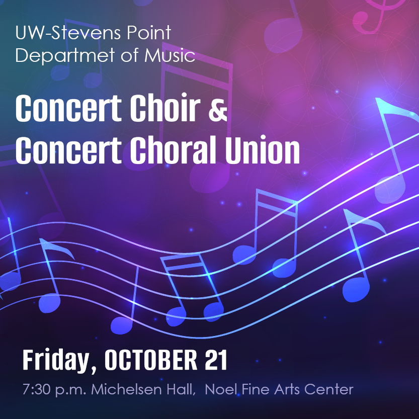 Concert Choir & Concert Choral Union