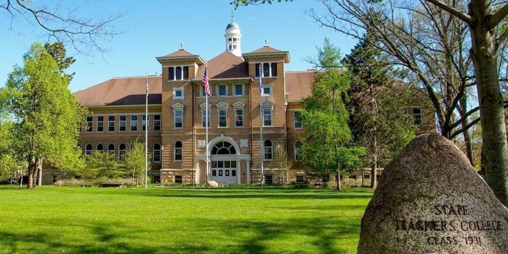 State Teacher College Rock at Old Main