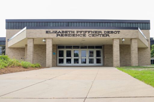 Image of entrance to DeBot Dining Center