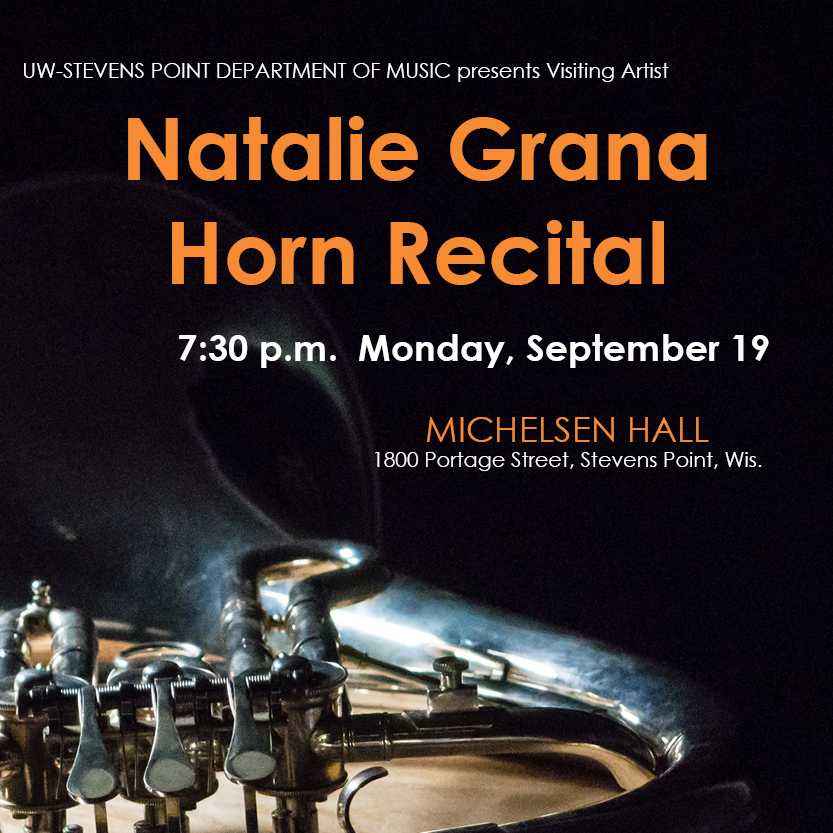 Natalie Grana Horn Recital