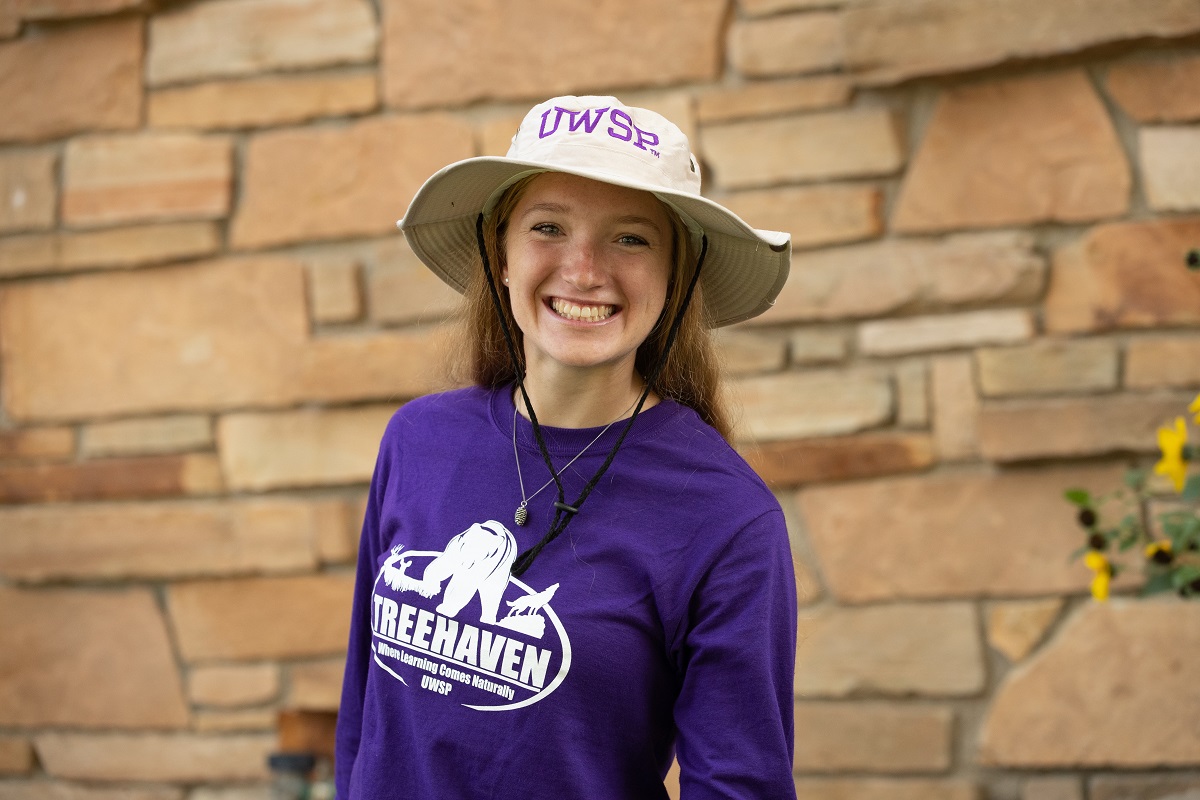 UWSP student Clarah Buhman