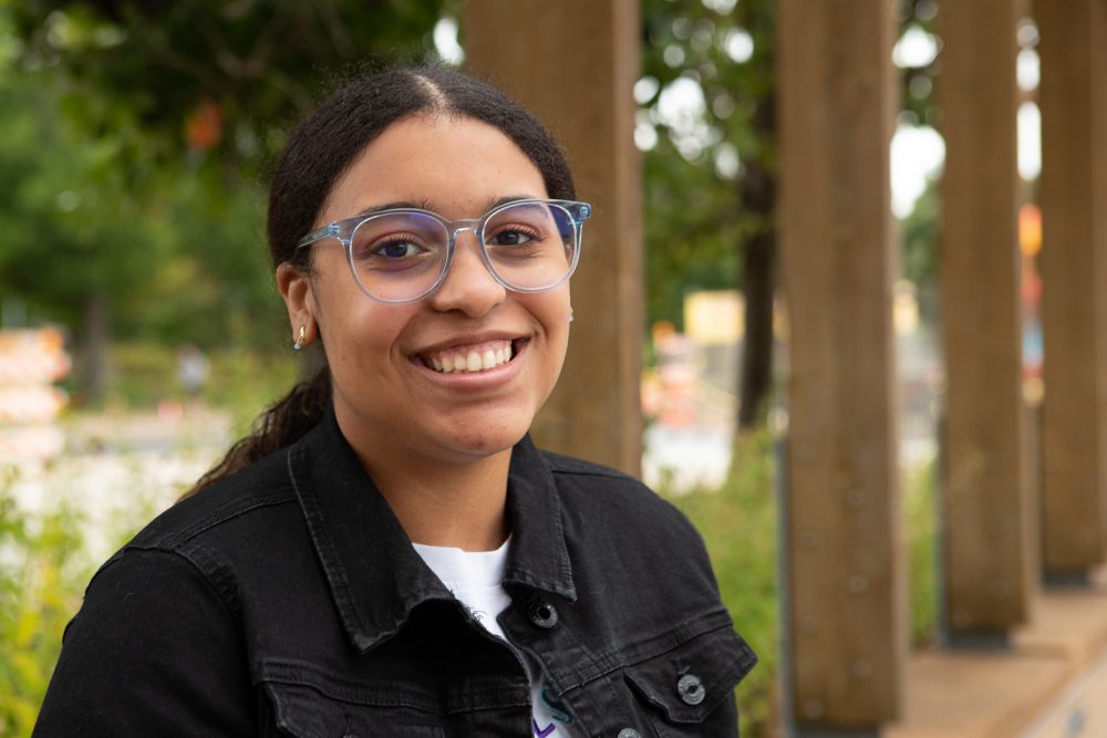 Portrait of Upward Bound graduate, Jackie