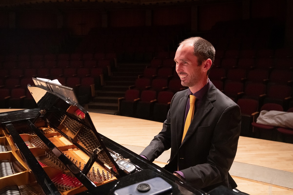 Tim Buchholz teaches vocal jazz at UW-Stevens Point.