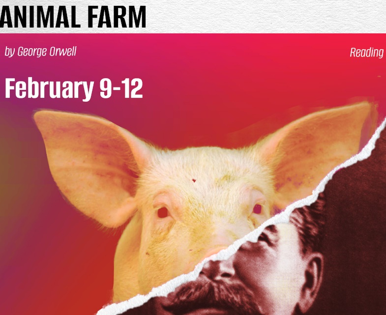 'Animal Farm' will be performed in a staged reading at UWSP campuses Feb. 9-12.