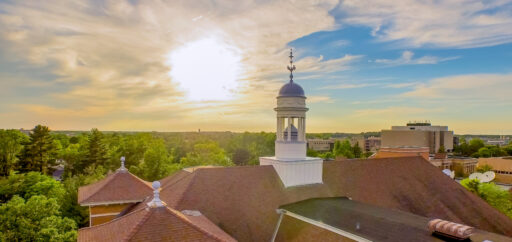 Old Main Cupola at Sunset