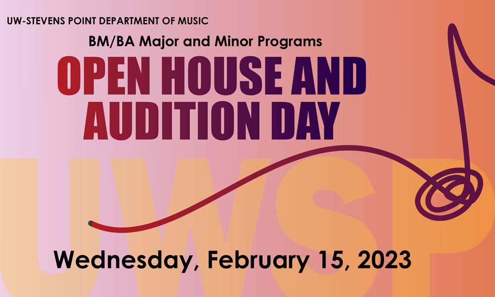 Music Audition and Open House
