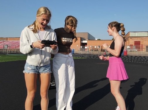 Chippewa Falls Green Team First Drone Flight