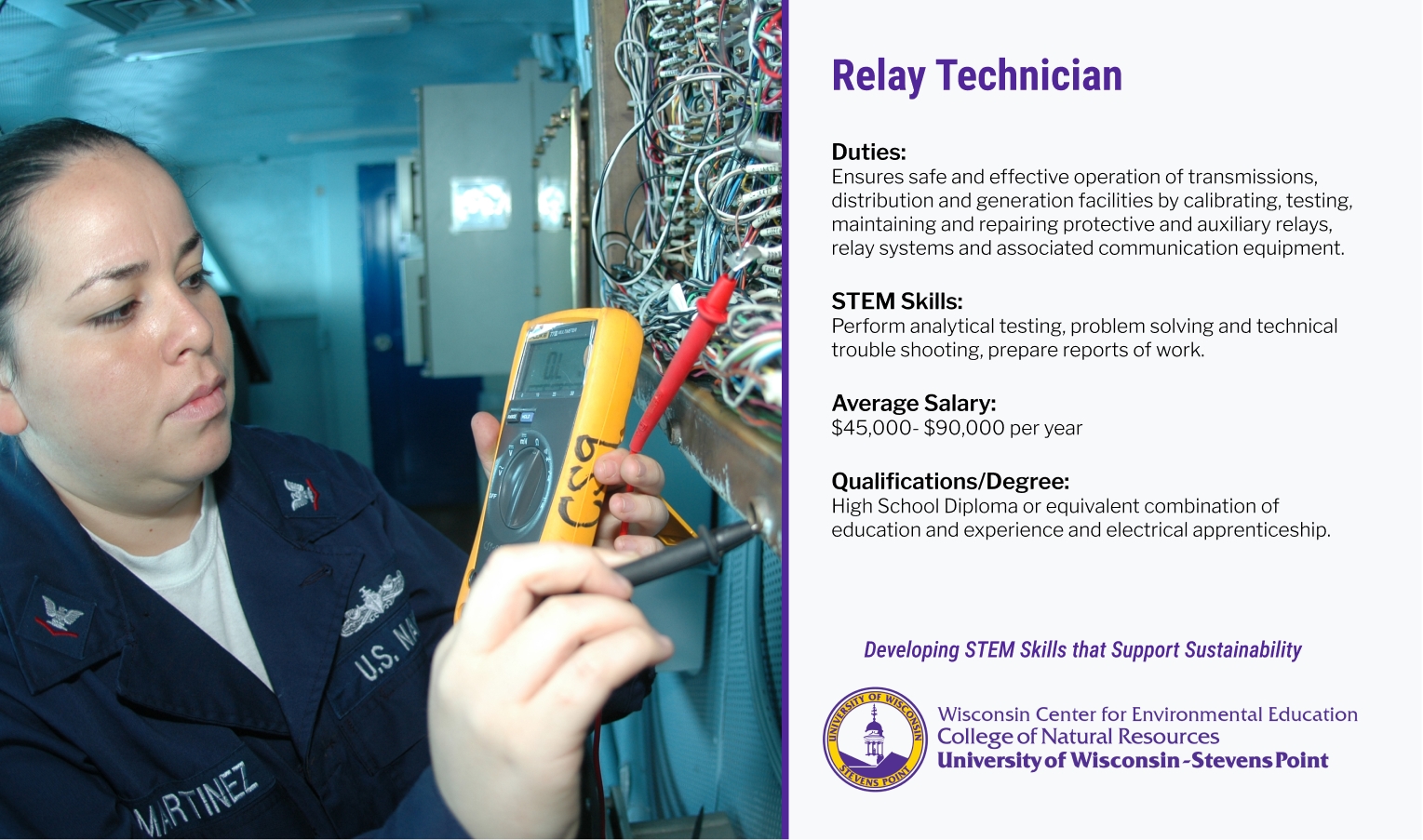 Relay Technician Job Description
