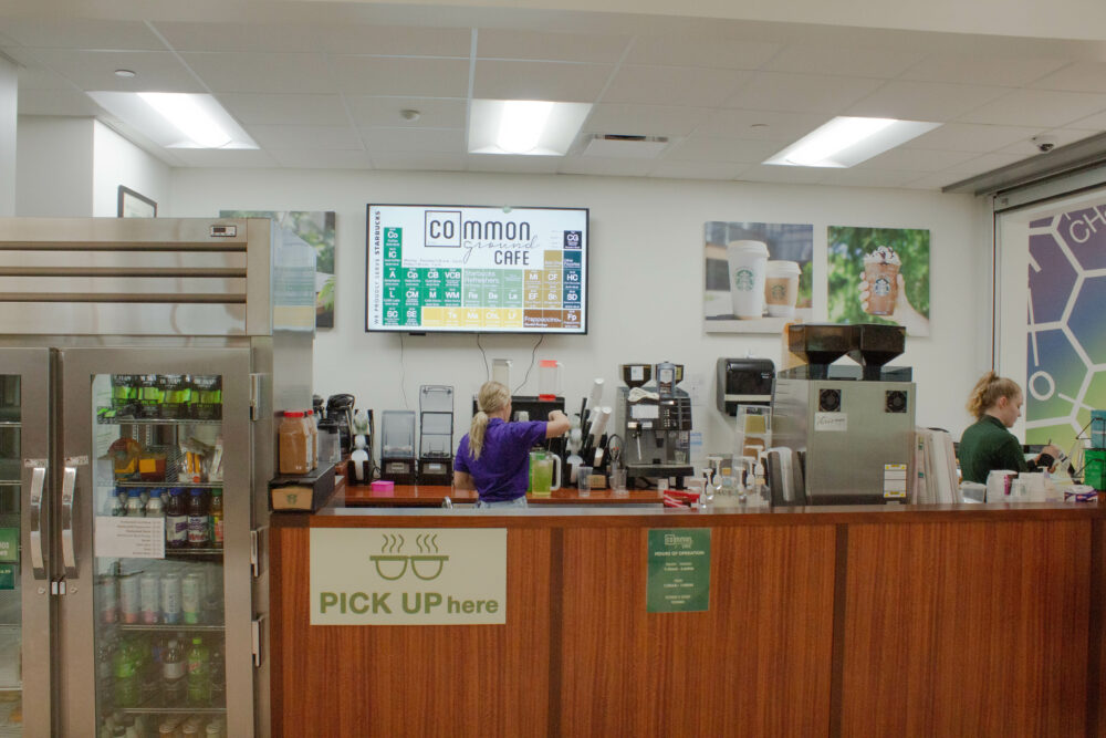 Overview of Common Ground Cafe.