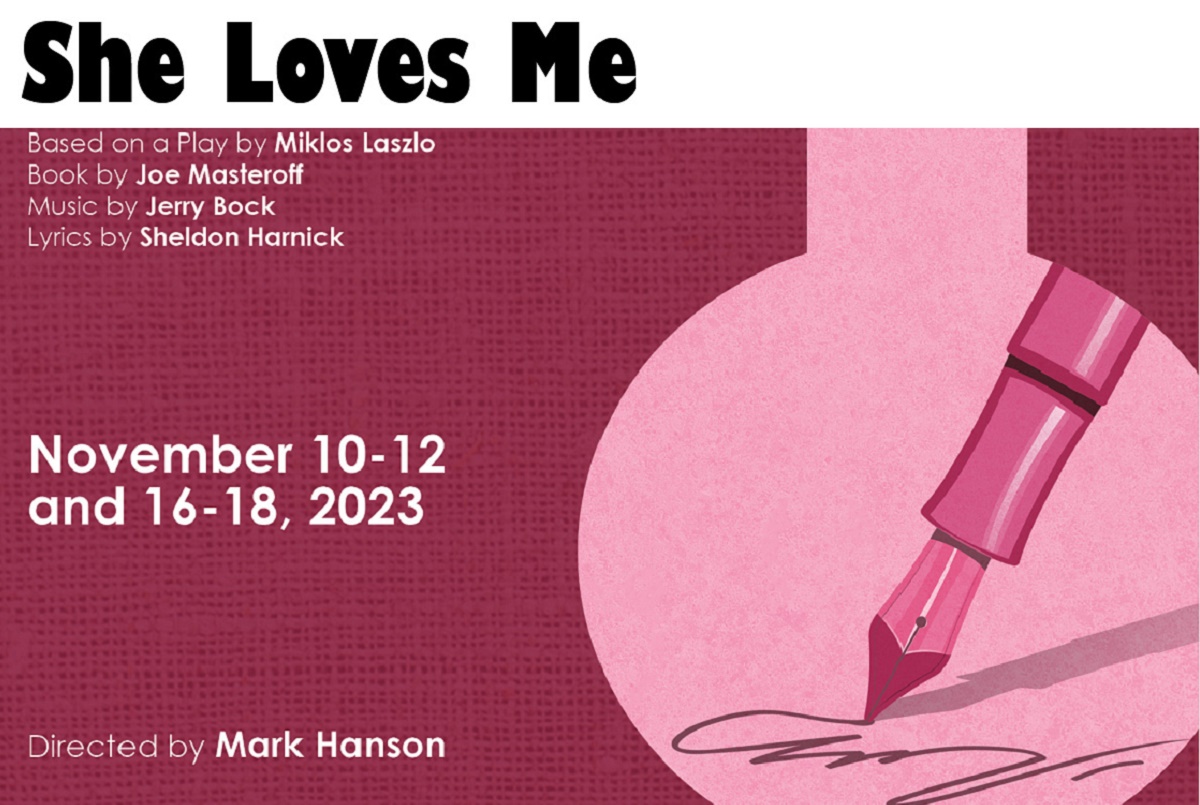 UW-Stevens Point’s Department of Theatre and Dance will stage the classic musical “She Loves Me” Nov. 10-12 and 16-18.