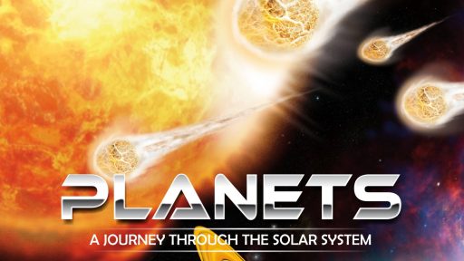 “Planets, A Journey Through the Solar System” planetarium show poster