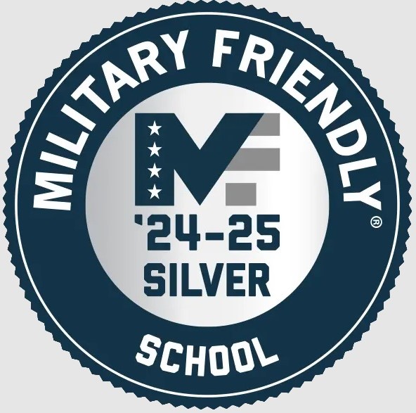 This image has an empty alt attribute; its file name is MilitaryFriendlyLogo-1.jpg