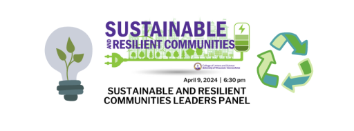 UW-Stevens Point will host a panel of mayors and administrators to discuss the sustainability and resilience issues facing Wisconsin communities on Tuesday, April 9.