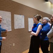 UW-Stevens Point faculty and staff recently began working on a Climate Action and Resiliency Plan, brainstorming on how UWSP can expand its sustainability efforts across its campuses.