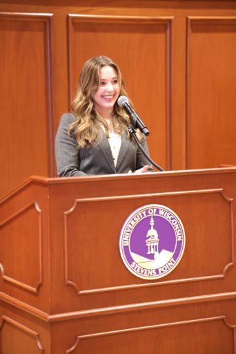 Serena Vincent, MBA Student in the Sentry School of Business and Economics.