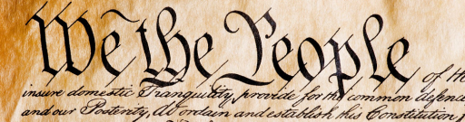 Document saying We The People