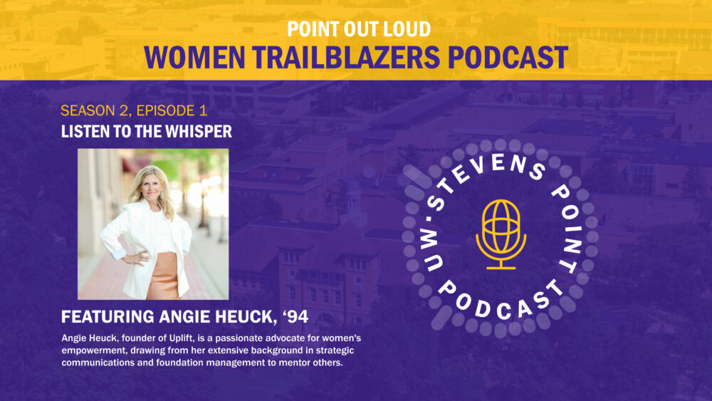 Banner photo for Angie Hueck's episode of Point Out Loud