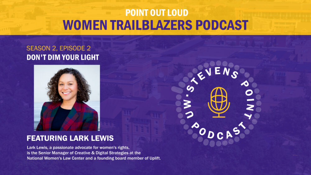 Banner photo for Lark Lewis' episode of Point Out Loud