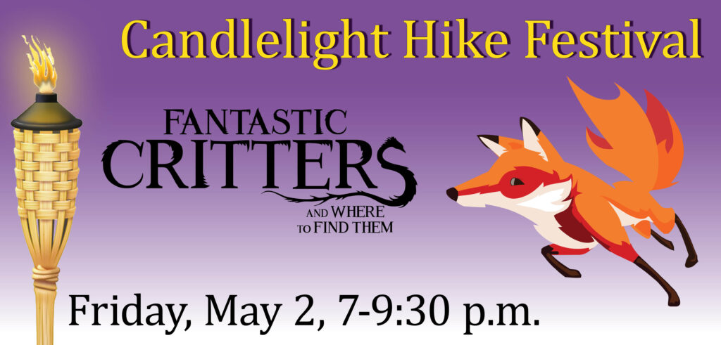 Spring 2025 Candlelight Hike Festival poster