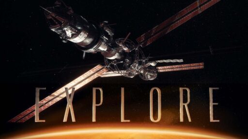 Explore planetarium show poster